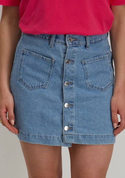 Only ONLAMAZING HW SKIRT TAI DNM NOOS 15349035