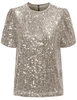 Only ONLANA S/S LOOSE SEQUINS TOP JRS 15333850