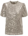 Only ONLANA S/S LOOSE SEQUINS TOP JRS 15333850