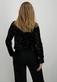 Only ONLANIKA SEQUINS LS BOW TOP WVN 15339412