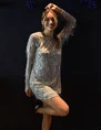 Only ONLANIKA SPACY LS SHORT DRESS WVN 15336062