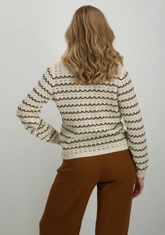 Only ONLASA LS STRUCTURE O-NECK NOOS KNT 15324522