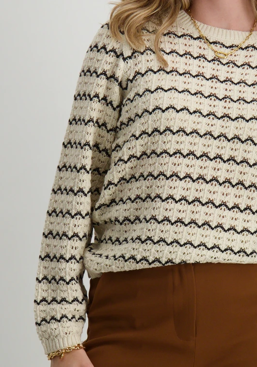 Only ONLASA LS STRUCTURE O-NECK NOOS KNT 15324522