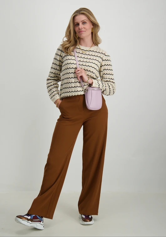 Only ONLASA LS STRUCTURE O-NECK NOOS KNT 15324522