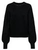 Only ONLAVI LS EMBELLISH O-NECK EX KNT 15323962