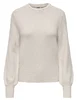 Only ONLAVI LS EMBELLISH O-NECK EX KNT 15323962