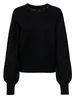 Only ONLAVI LS EMBELLISH O-NECK EX KNT 15323962