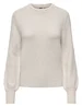 Only ONLAVI LS EMBELLISH O-NECK EX KNT 15323962