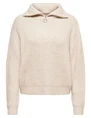 Only ONLBAKER L/S ZIP PULLOVER KNT NOOS 15247008