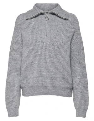 Only ONLBAKER L/S ZIP PULLOVER KNT NOOS 15247008