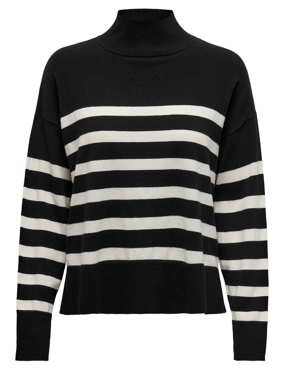 Only ONLBARI L/S HIGHNECK KNT 15283109