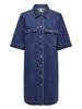 Only ONLBELLE S/S BUTTON DRESS DNM GUA N 15324384
