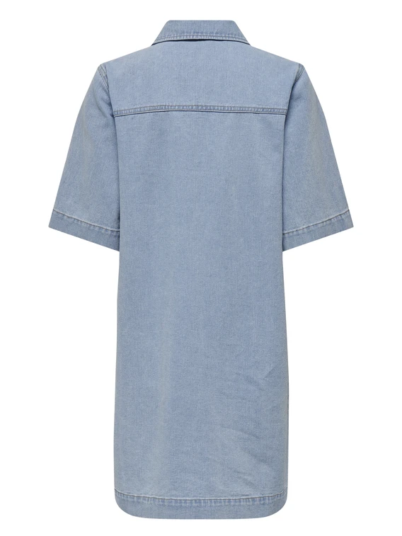 Only ONLBELLE S/S BUTTON DRESS DNM GUA N 15324384