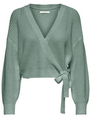 Only ONLBREDA WRAP L/S CARDIGAN KNT NOOS 15236624
