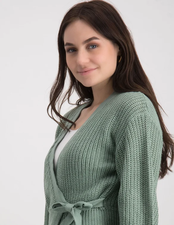Only ONLBREDA WRAP L/S CARDIGAN KNT NOOS 15236624