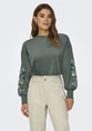 Only ONLBROOKE L/S O-NECK FLOWER SWT NOO 15216364