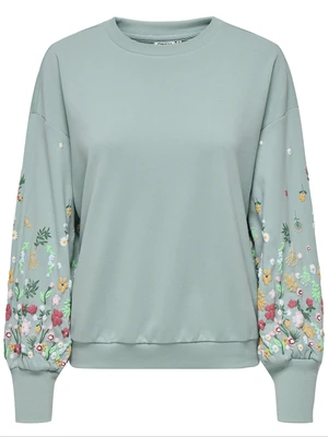 Only ONLBROOKE L/S O-NECK FLOWER SWT NOO 15216364