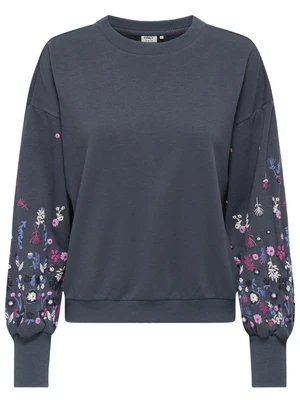 Only ONLBROOKE L/S O-NECK FLOWER SWT NOO 15216364