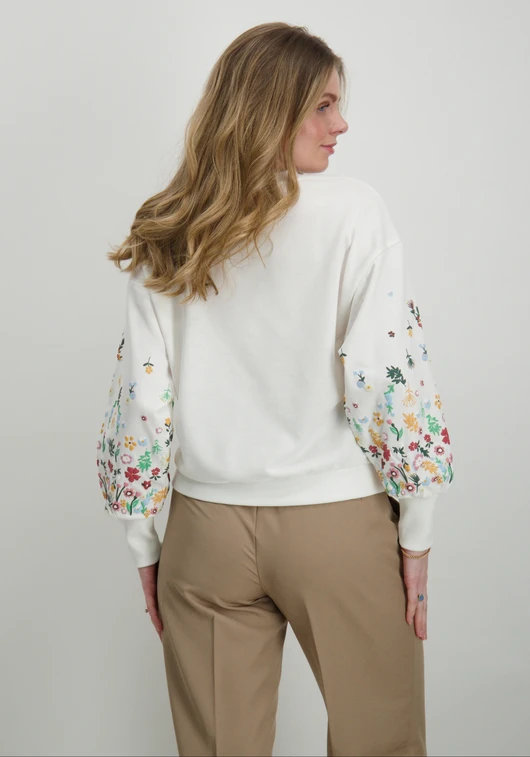 Only ONLBROOKE L/S O-NECK FLOWER SWT NOO 15216364