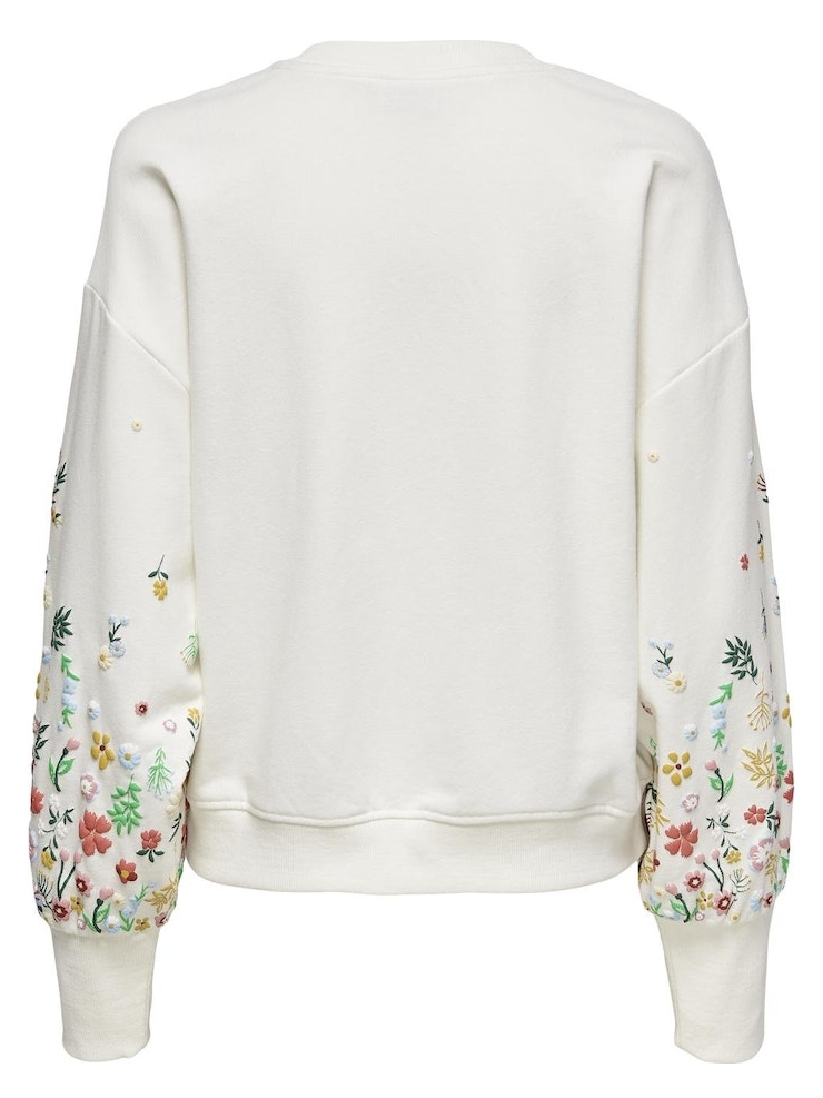 Only ONLBROOKE L/S O-NECK FLOWER SWT NOO 15216364