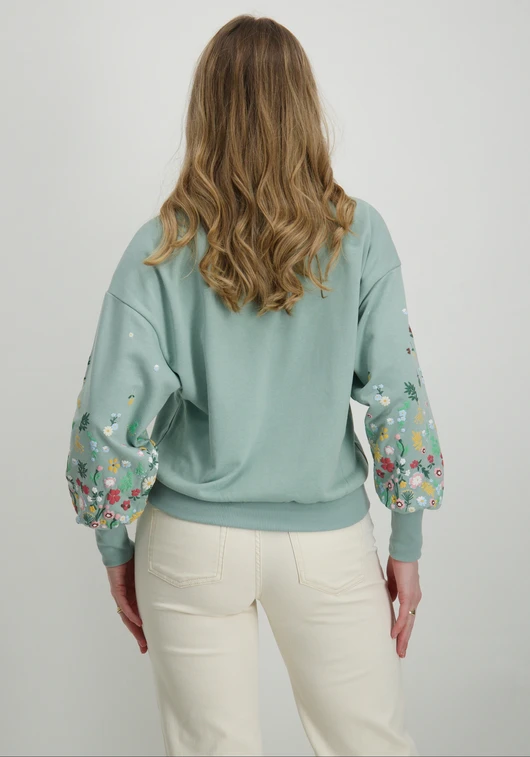 Only ONLBROOKE L/S O-NECK FLOWER SWT NOO 15216364