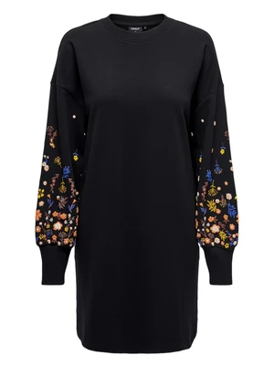 Only ONLBROOKE LS SHORT DRESS FLOWER SWT 15281818