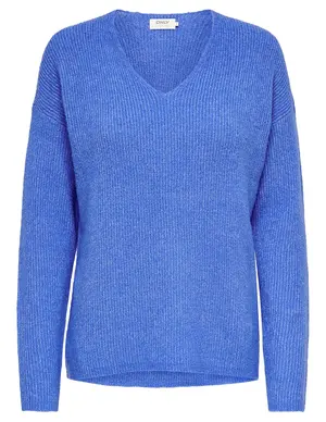 Only ONLCAMILLA V-NECK L/S PULLOVER KNT 15204588