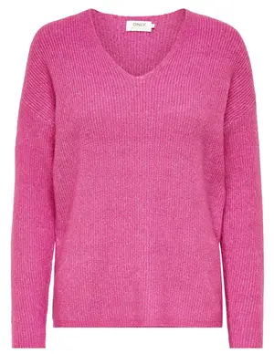 Only ONLCAMILLA V-NECK L/S PULLOVER KNT 15204588