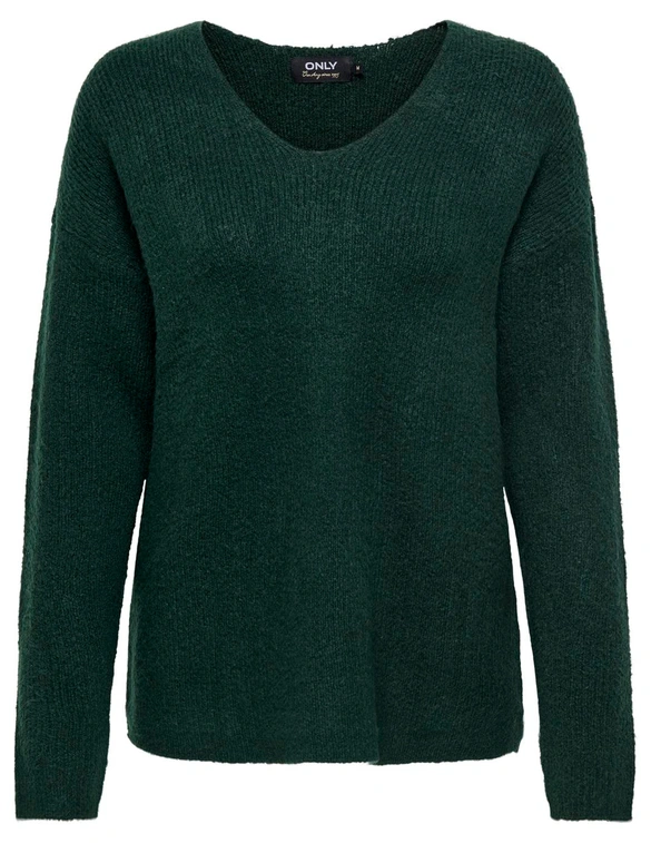 Only ONLCAMILLA V-NECK L/S PULLOVER KNT 15204588