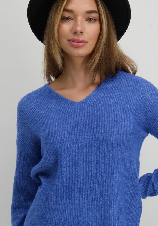 Only ONLCAMILLA V-NECK L/S PULLOVER KNT 15204588