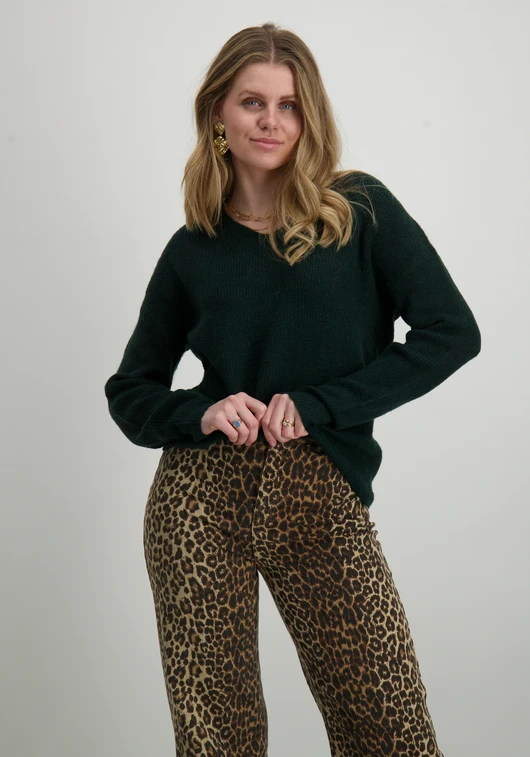 Only ONLCAMILLA V-NECK L/S PULLOVER KNT 15204588