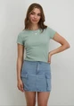 Only ONLCARLOTTA S/S TOP JRS NOOS 15256154