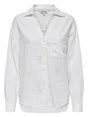Only ONLCARO L/S LINEN BL EMB SHIRT CC P 15338802