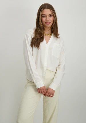Only ONLCARO L/S LINEN BL EMB SHIRT CC P 15338802