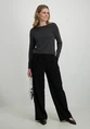 Only ONLCAROL L/S 2-WAY GLITTER MIX TOP 15335984