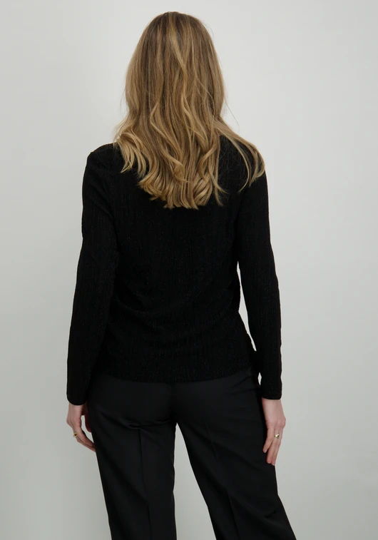 Only ONLCAROL L/S 2-WAY GLITTER MIX TOP 15335984