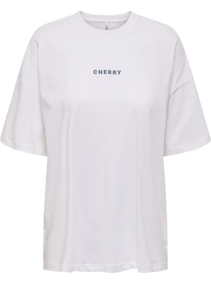 Only ONLCARRIE LIFE S/S CHERRY TOP BOX J 15351644