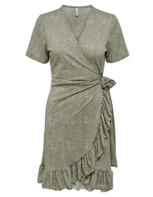 Only ONLCIA S/S WRAP DRESS JRS 15263940