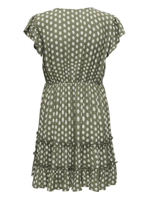 Only ONLCLAUDETTE LIFE SS MINI DRESS WVN 15320419