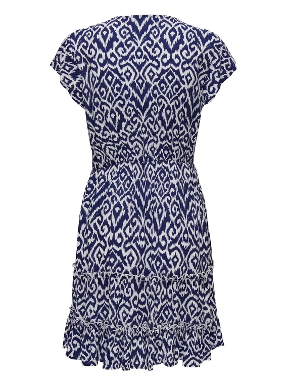 Only ONLCLAUDETTE LIFE SS MINI DRESS WVN 15320419