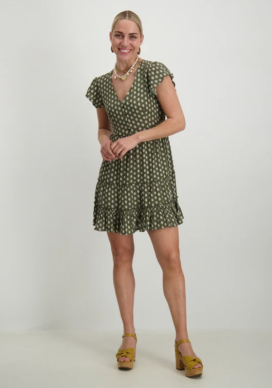 Only ONLCLAUDETTE LIFE SS MINI DRESS WVN 15320419