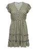 Only ONLCLAUDETTE LIFE SS MINI DRESS WVN 15320419