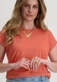 Only ONLCLAUDIA S/S GLITTER TOP NOOS JRS 15318422