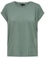 Only ONLCLAUDIA S/S GLITTER TOP NOOS JRS 15318422