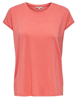 Only ONLCLAUDIA S/S GLITTER TOP NOOS JRS 15318422