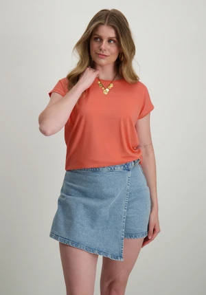 Only ONLCLAUDIA S/S GLITTER TOP NOOS JRS 15318422