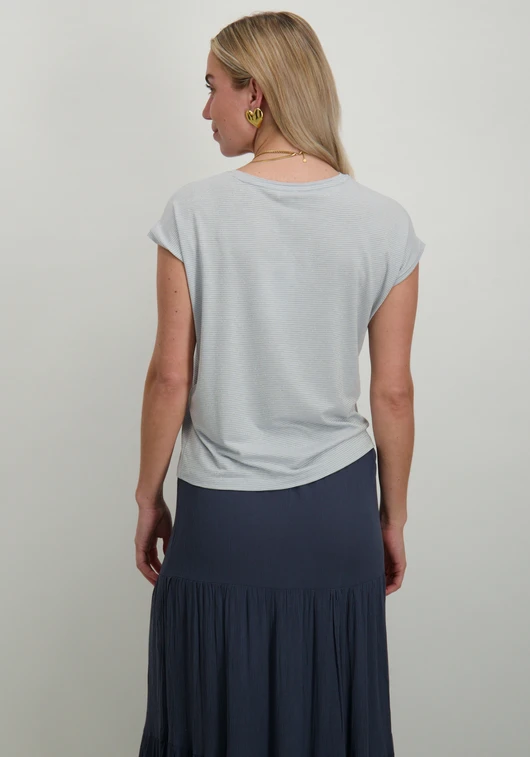 Only ONLCLAUDIA S/S GLITTER TOP NOOS JRS 15318422