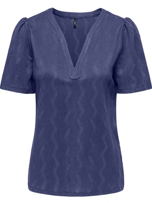 Only ONLDIA S/S V-NECK PLEAT TOP CS JRS 15333479