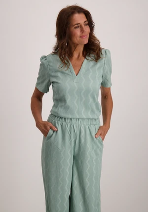 Only ONLDIA S/S V-NECK PLEAT TOP CS JRS 15333479