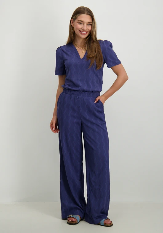 Only ONLDIA S/S V-NECK PLEAT TOP CS JRS 15333479